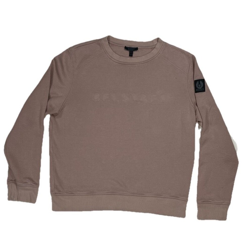 Belstaff Women’s Pullover Crewneck Sweatshirt Sz Large L Used Jumper Soft